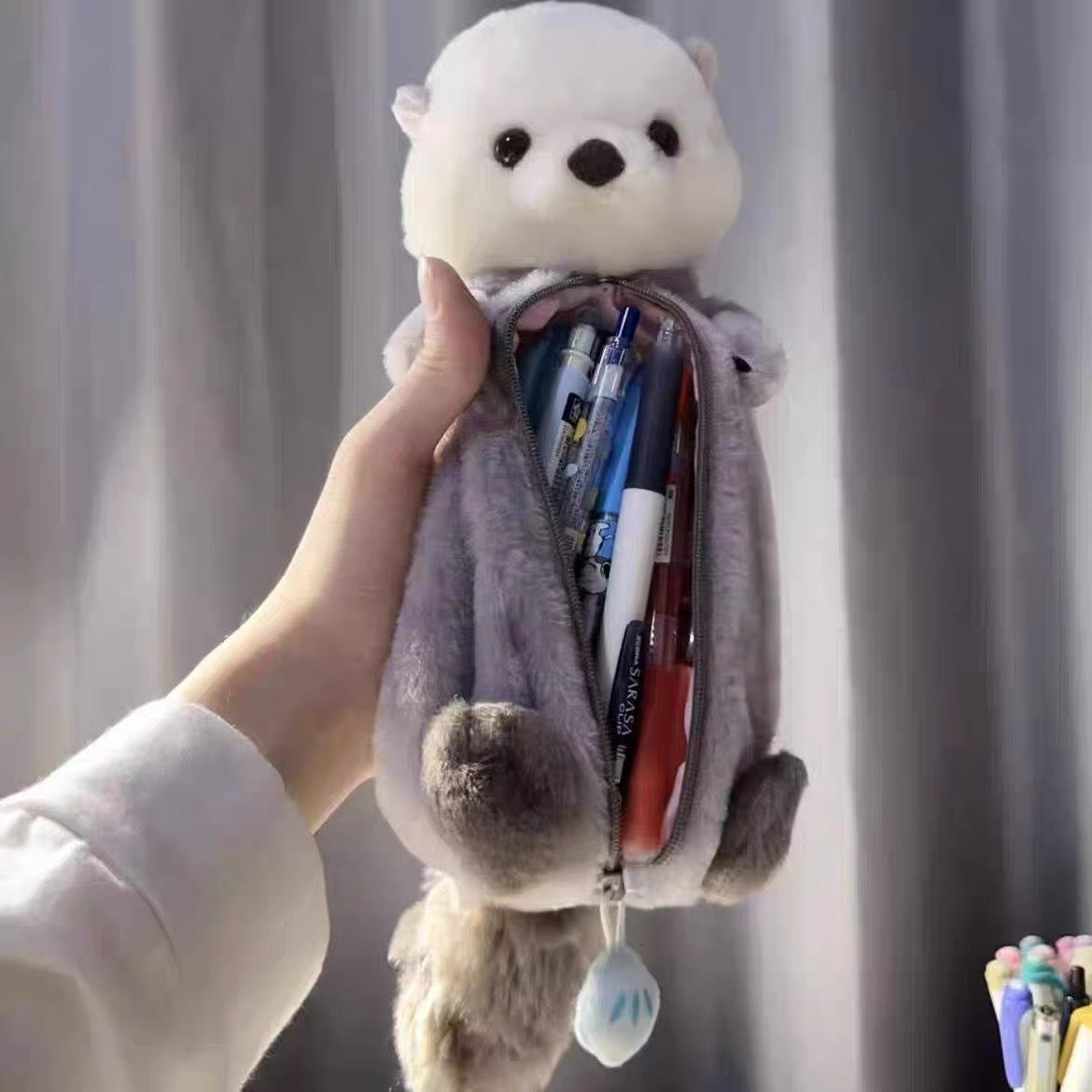 [1 PIECE] Otter Friend Pen/Pencil Case