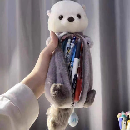 [1 PIECE] Otter Friend Pen/Pencil Case