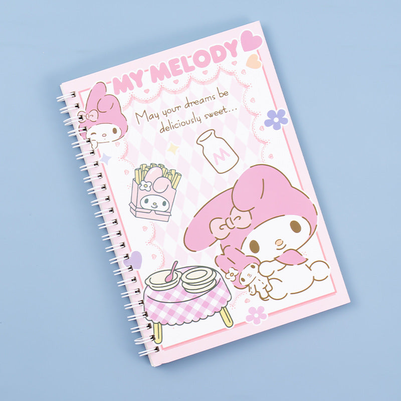 [1 PIECE] Cute Sanrio Character A5 Spiral Notebook