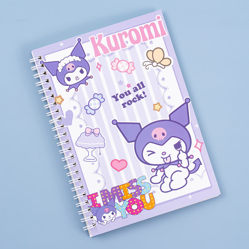 [1 PIECE] Cute Sanrio Character A5 Spiral Notebook