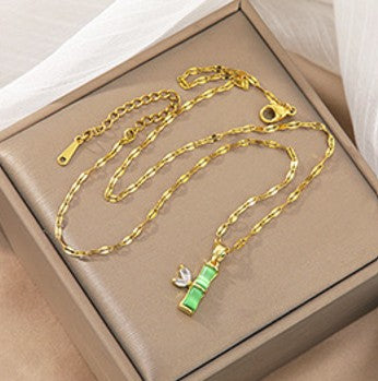 [1 PIECE] Bamboo Charm Necklace