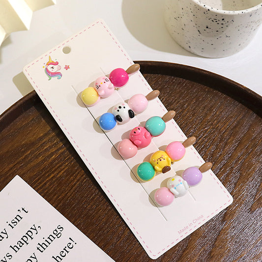 [1 PIECE] Cute Pastel Animal Hair Clips