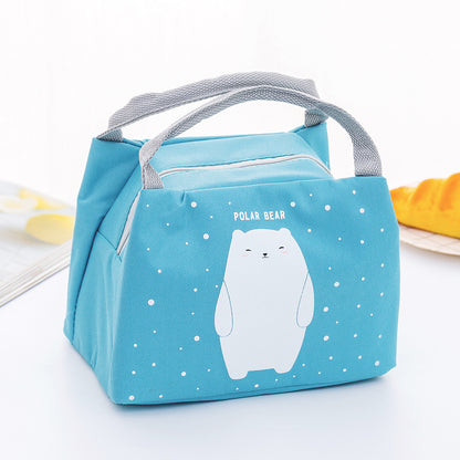 [1 PIECE] Cute Animal-Themed Insulated Lunch Bag