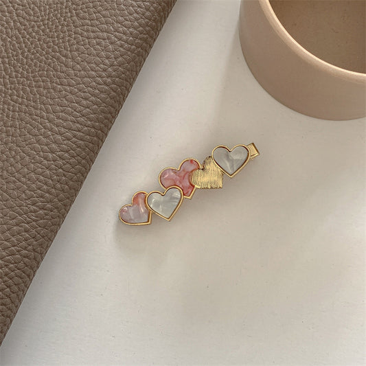 [1 PIECE] Cute Five Heart Hair Clip