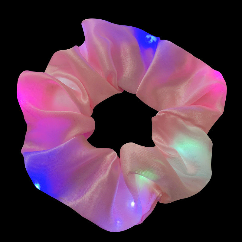 [1 PIECE] Light-Up LED Silky Scrunchie