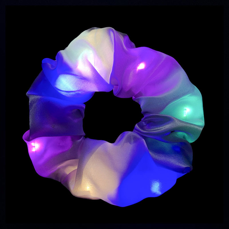 [1 PIECE] Light-Up LED Silky Scrunchie