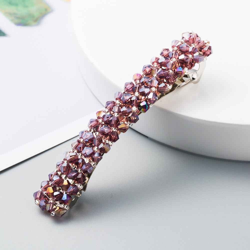 [1 PIECE] Faceted Beaded Hair Clip