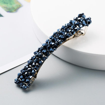 [1 PIECE] Faceted Beaded Hair Clip