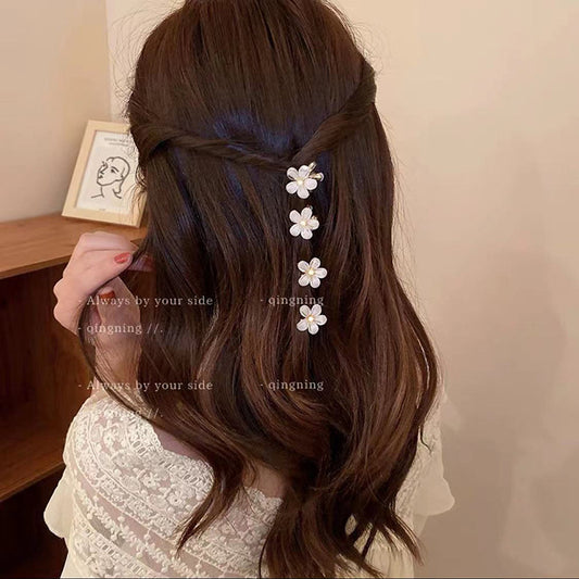 [2 PIECES] Sweet Flower Mini Hair Claws