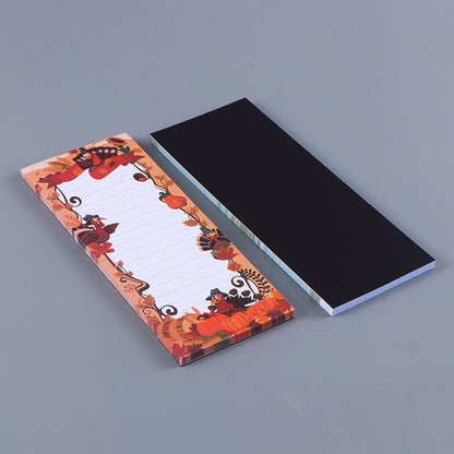 [1 PIECE] Seasonal Lined Notepad with Magnet Backing (60 sheets)