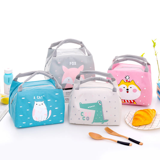 [1 PIECE] Cute Animal-Themed Insulated Lunch Bag