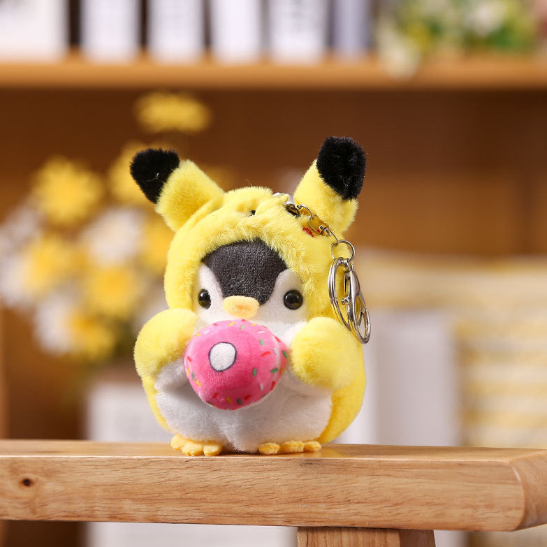 [1 PIECE] Pikachu Penguin Bag Ornament