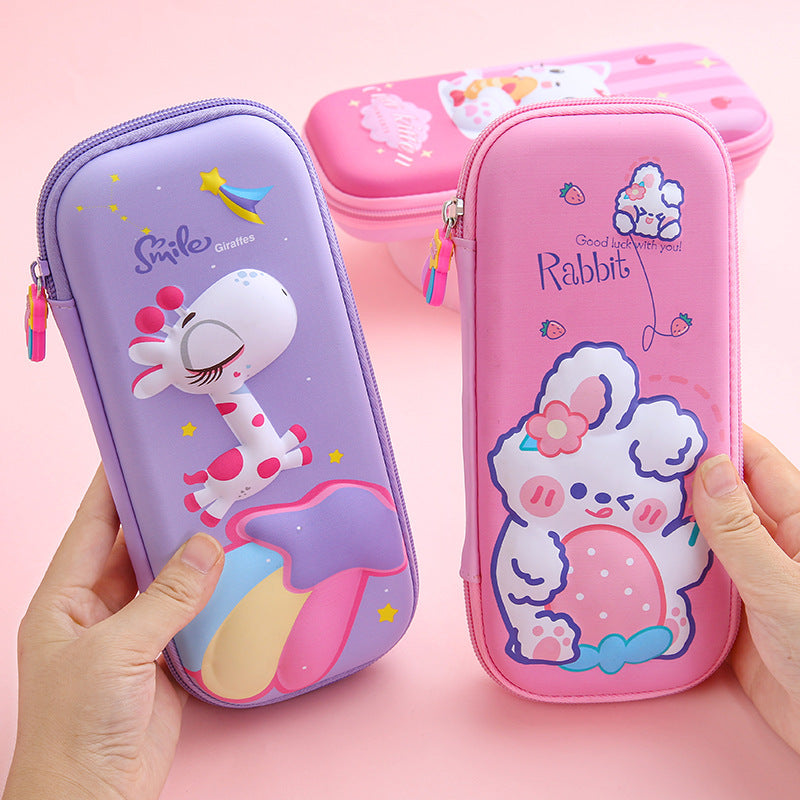 [1 PIECE] Cute 3D Animal Hard-Sided Pen/Pencil Case