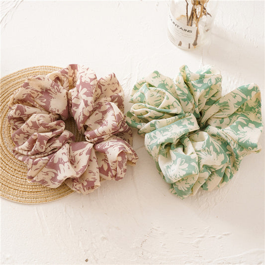 [1 PIECE] Beautiful Full Flowery X-Large Scrunchie