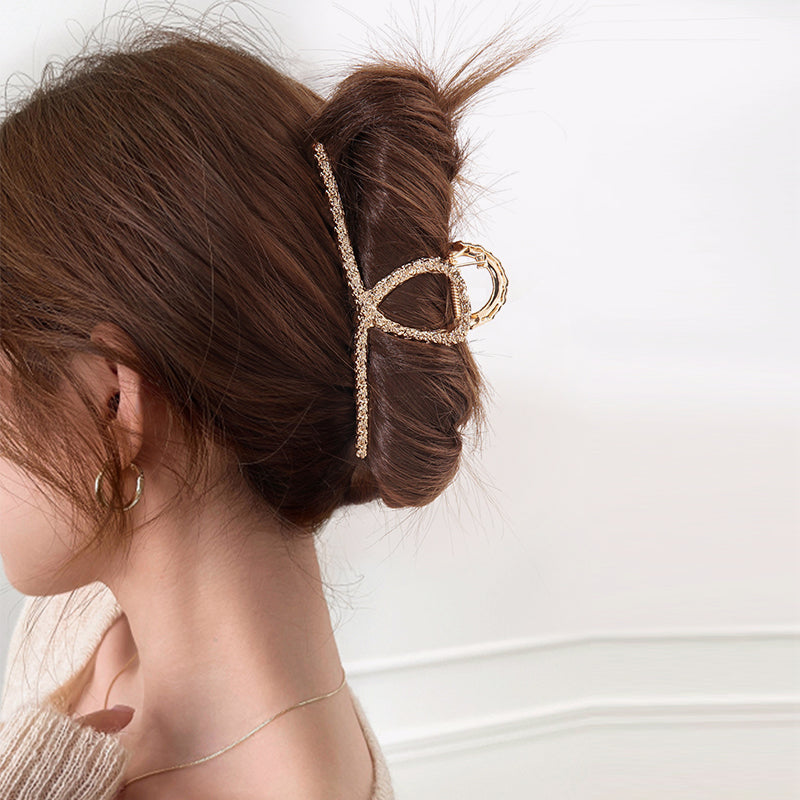 [1 PIECE] Metal Rosette Hair Claw – Allie Reese Cute Things