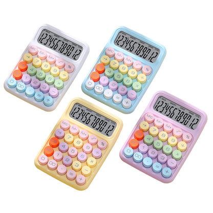 [1 PIECE] Colorful Big Key Desktop Calculator