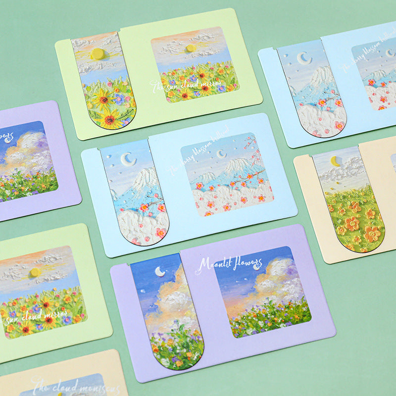 [1 PIECE] Scenic Magnetic Bookmark