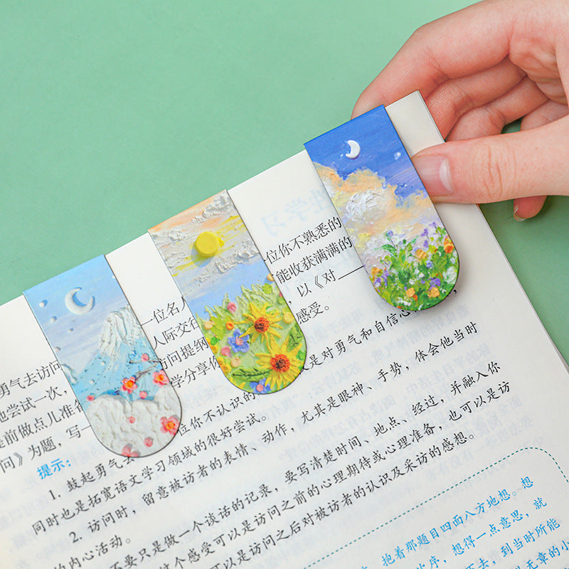 [1 PIECE] Scenic Magnetic Bookmark