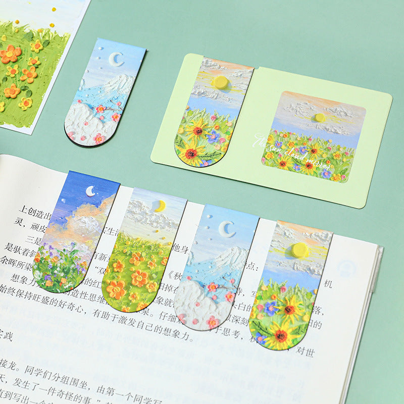 [1 PIECE] Scenic Magnetic Bookmark