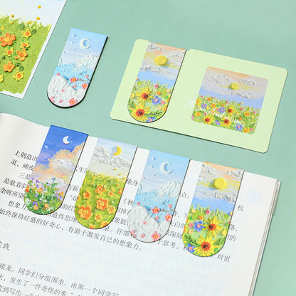 [1 PIECE] Scenic Magnetic Bookmark