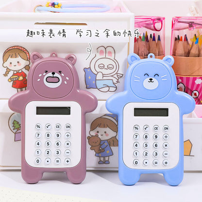 [1 PIECE] Beary Cute Compact Calculator