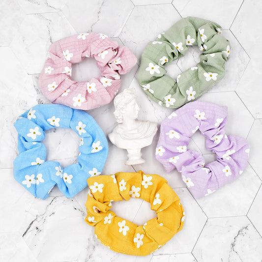 [1 PIECE] Flower Print Scrunchie