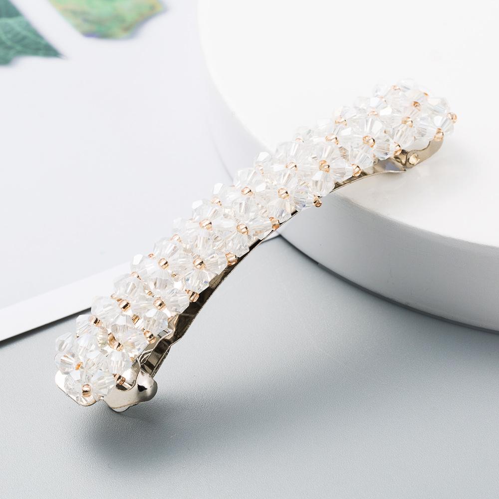 [1 PIECE] Faceted Beaded Hair Clip