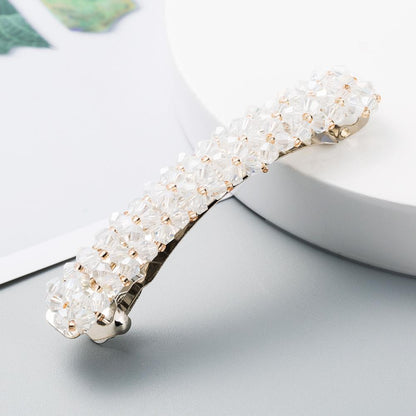 [1 PIECE] Faceted Beaded Hair Clip