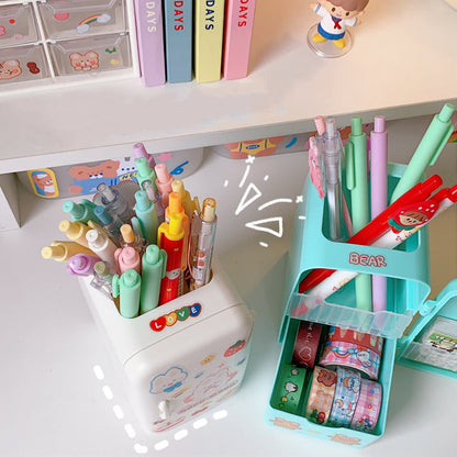 [1 PIECE] Refrigerator Pen/Pencil Desktop Storage