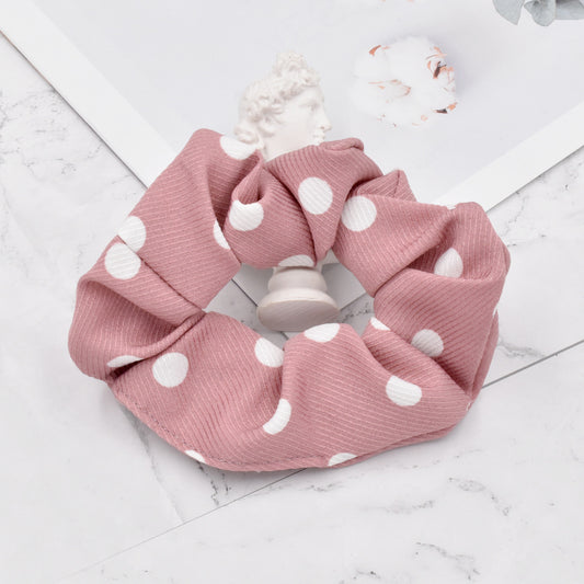 [1 PIECE] Classic Polka Dot Scrunchie