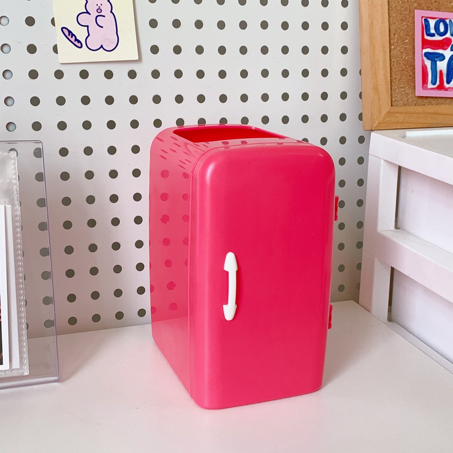 [1 PIECE] Refrigerator Pen/Pencil Desktop Storage