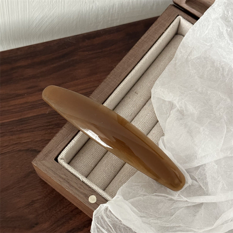 [1 PIECE] Classic Plastic Resin Hair Clip
