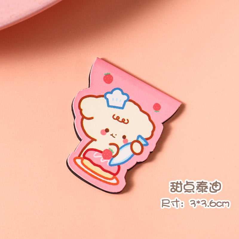 [1 PIECE] Cute Cartoon Magnetic Bookmarks