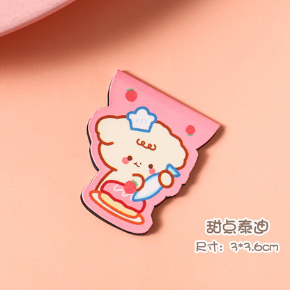 [1 PIECE] Cute Cartoon Magnetic Bookmarks