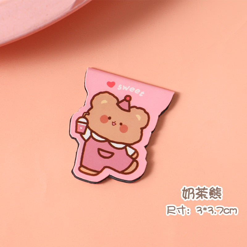 [1 PIECE] Cute Cartoon Magnetic Bookmarks